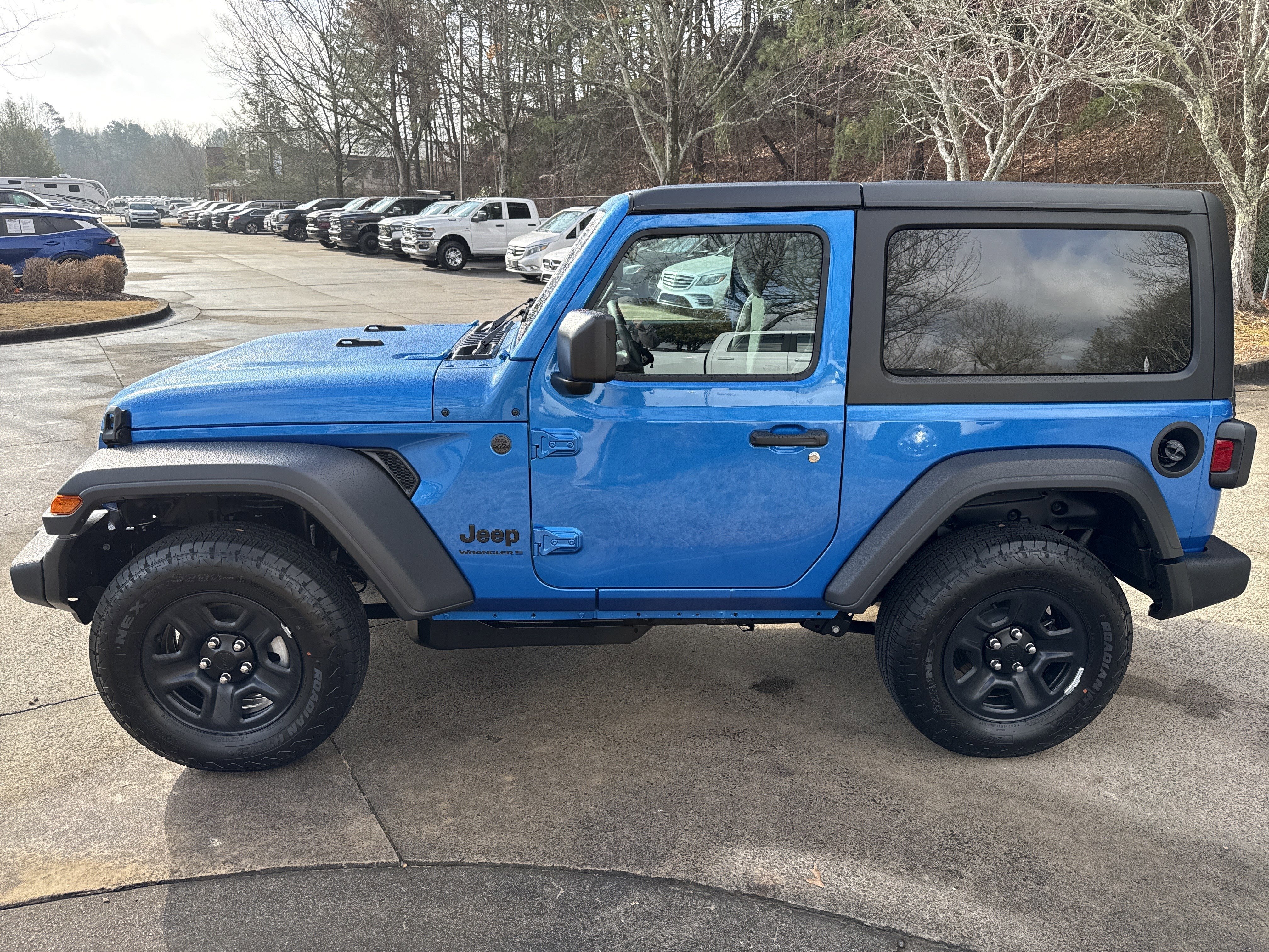 New 2026 Hydro Blue Pearlcoat Jeep Sport image 4