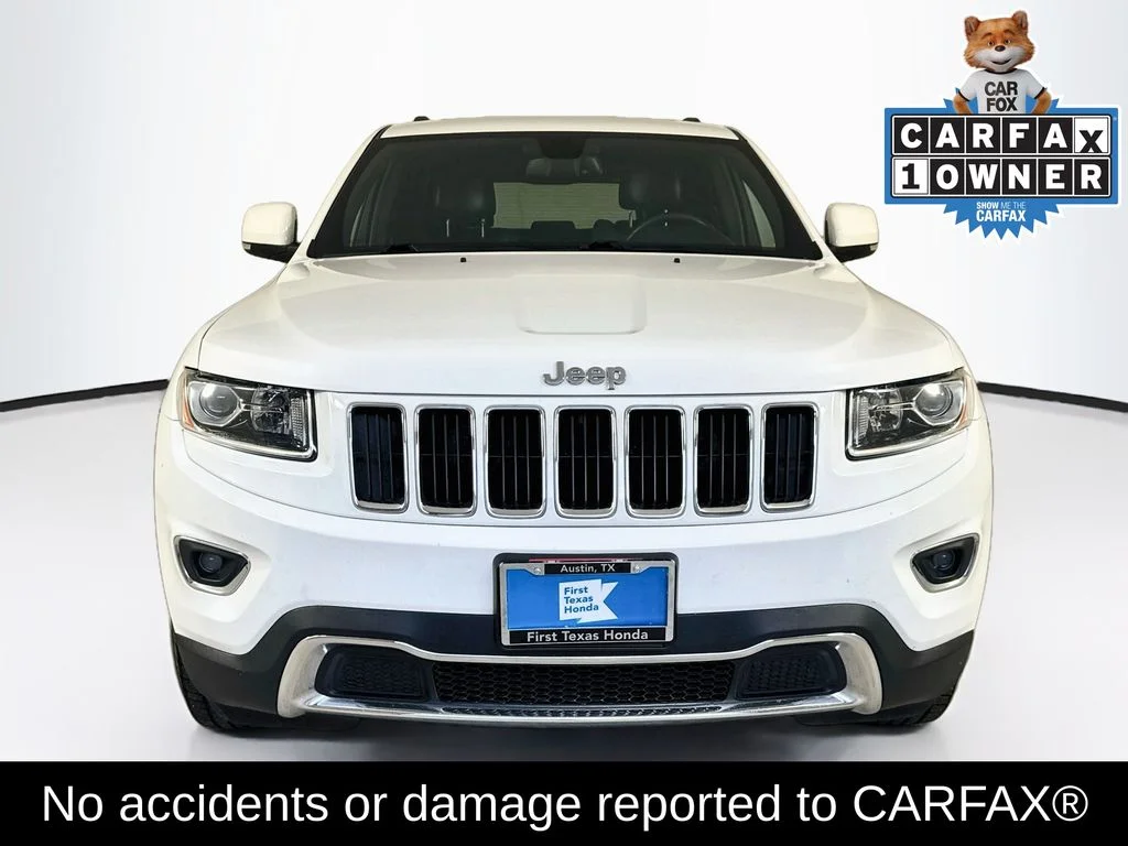 Used 2014 Bright White Clearcoat Jeep Limited image 2
