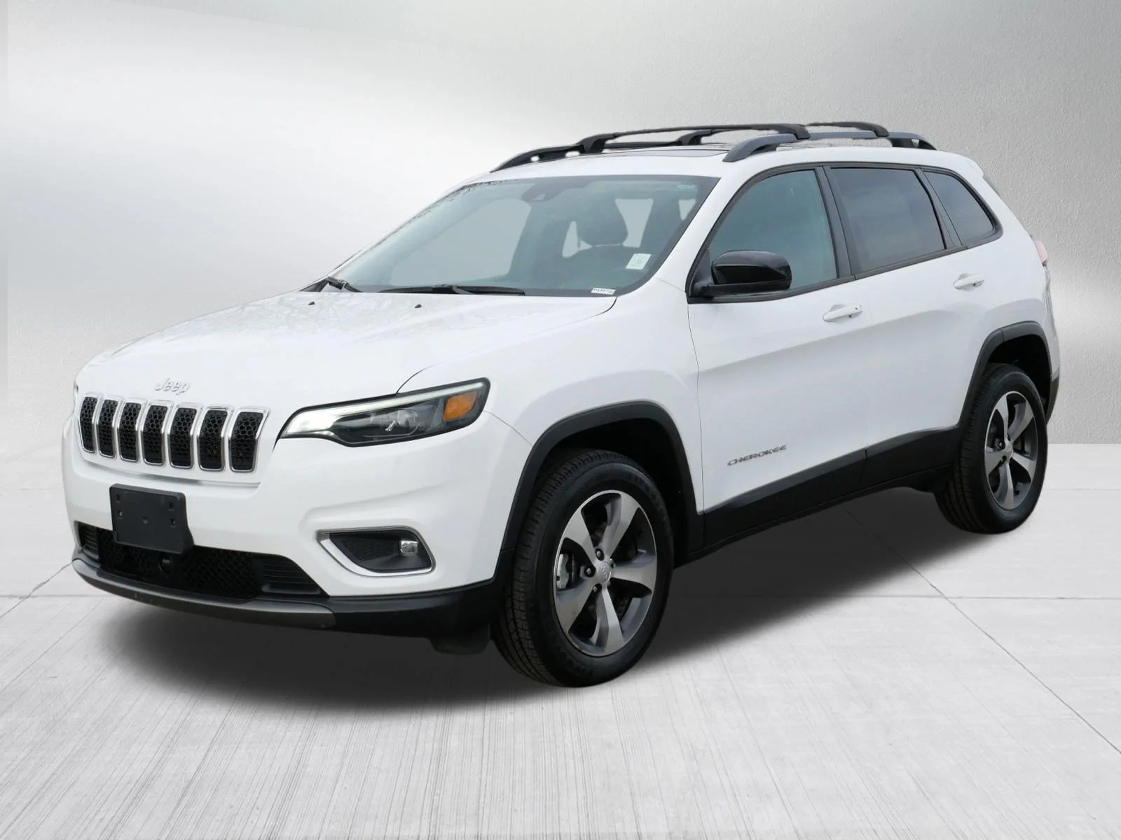 Used 2022 Bright White Clearcoat Jeep Limited image 3