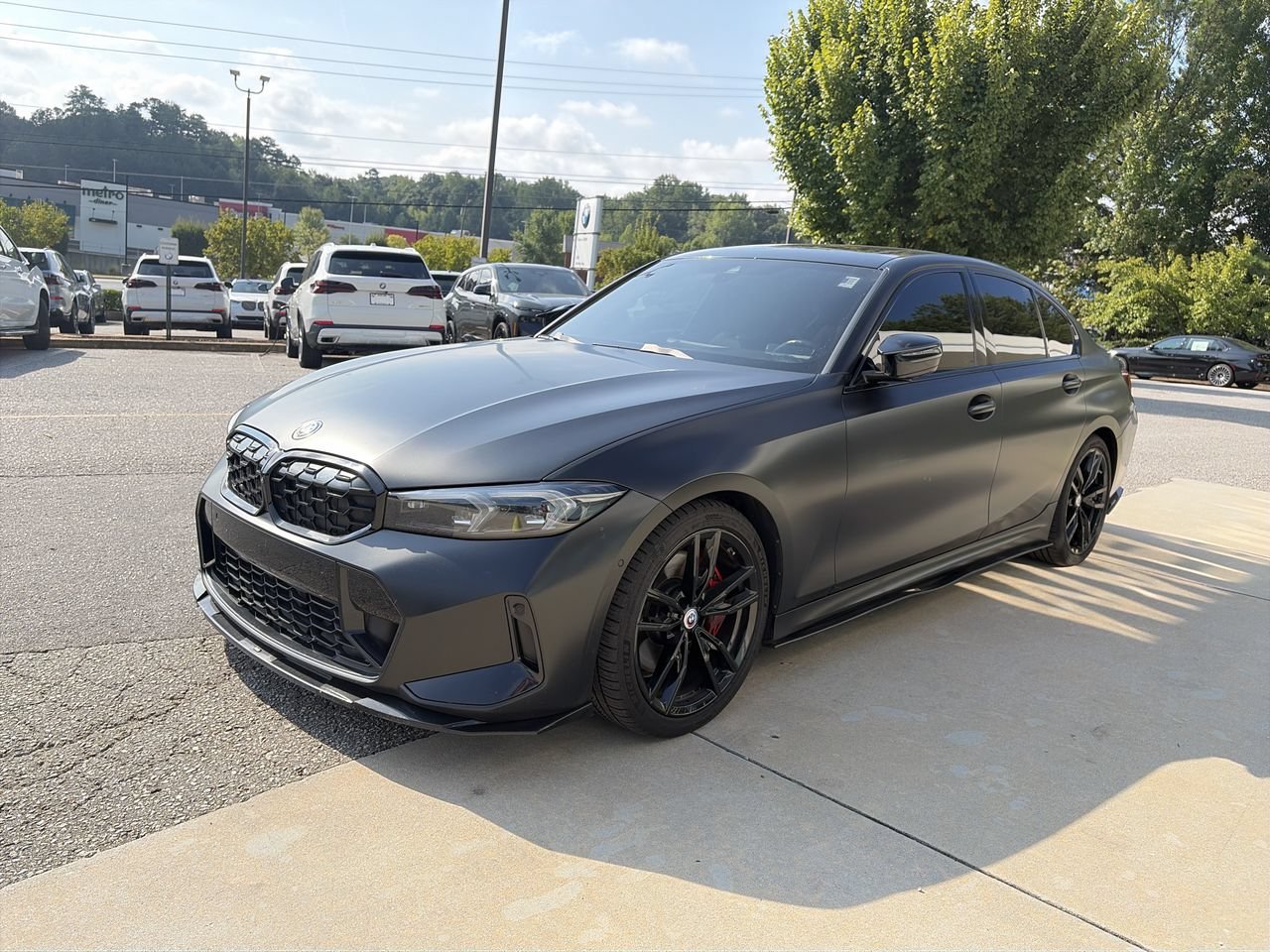 Used 2023 Individual Dravit Grey Metallic BMW M340i xDrive image 4