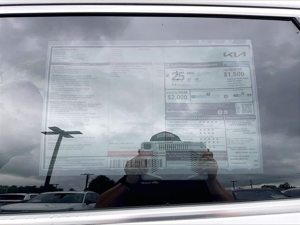 New 2026 Glacial White Pearl Kia S image 17