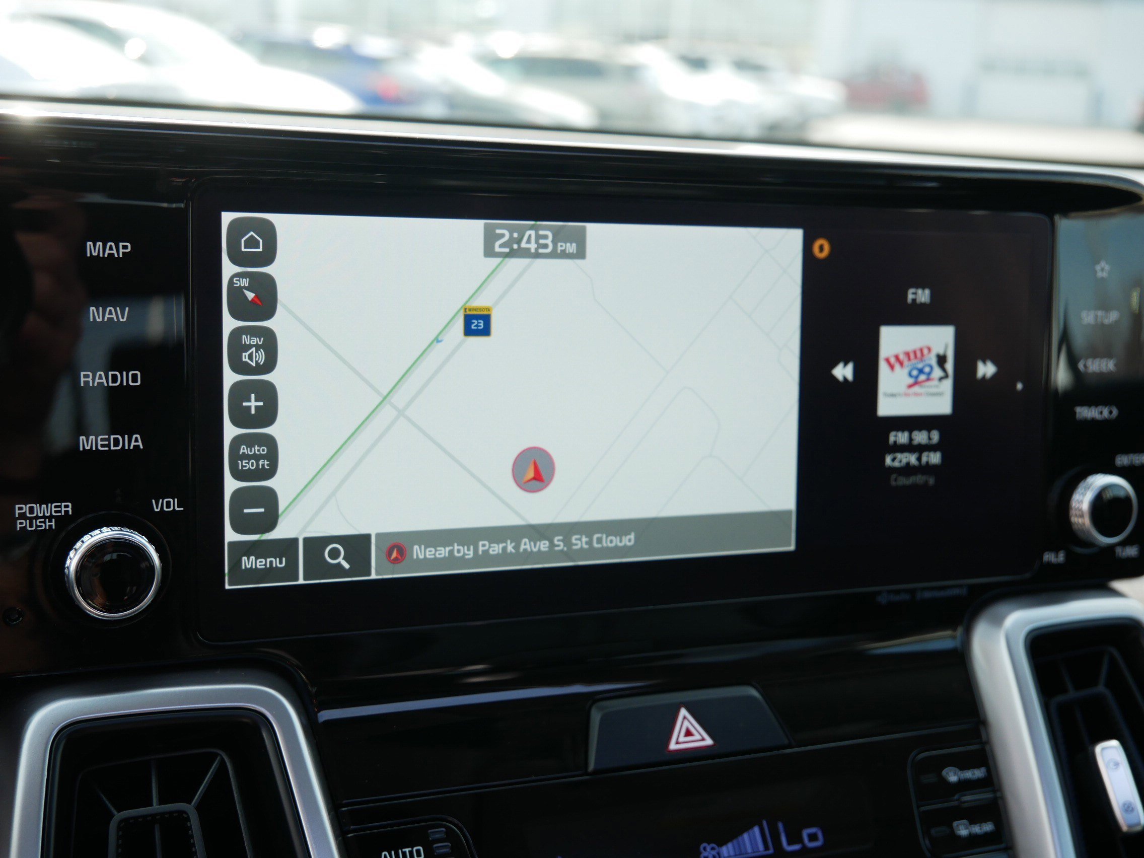 Used 2023 Glacial White Pearl Kia X-Line EX image 22
