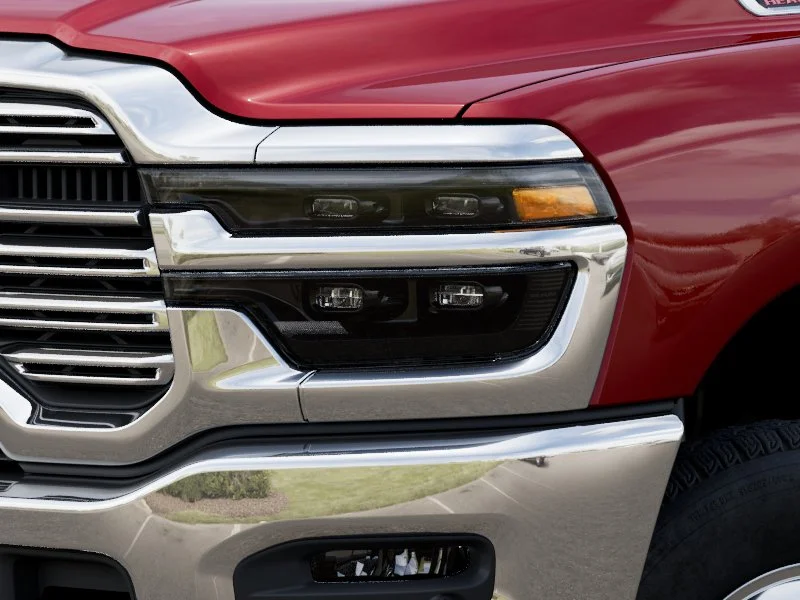 New 2026 Molten Red Pearl-Coat Exterior Paint RAM Laramie image 23