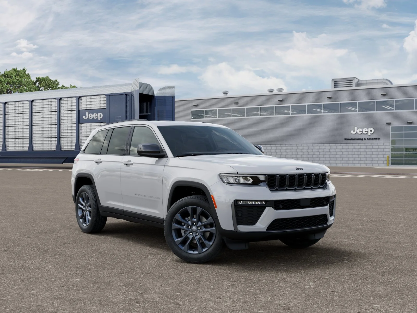 New 2026 Bright White Clear-Coat Exterior Paint Jeep  image 36