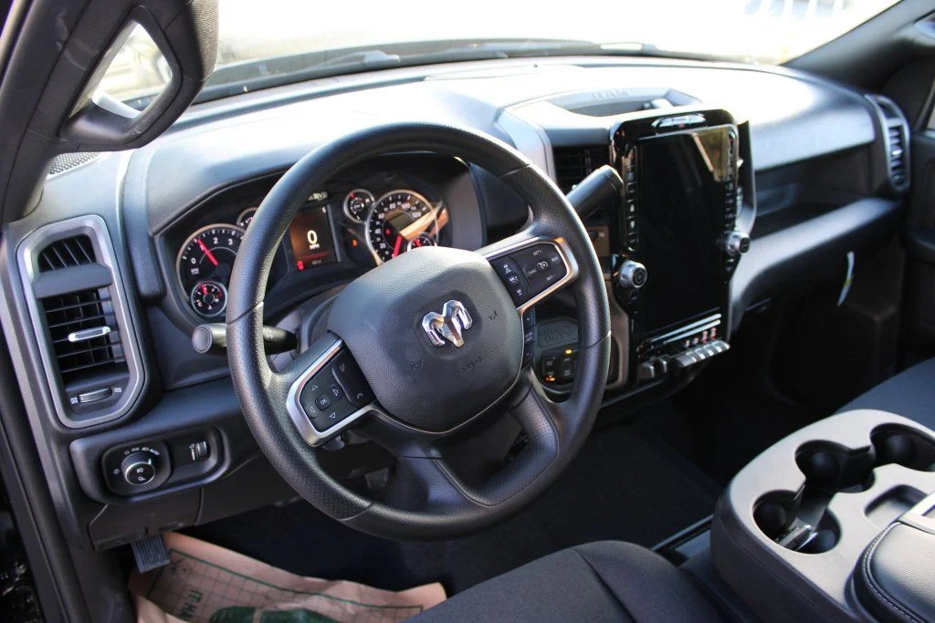 New 2026 Diamond Black Crystal Pearlcoat Ram Tradesman image 11
