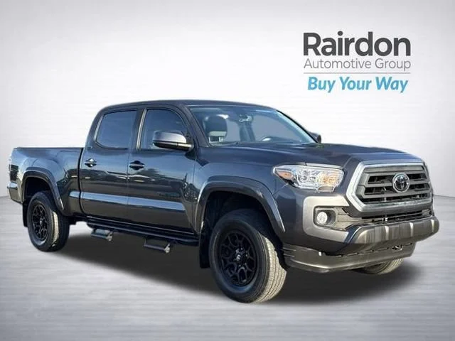 Used 2021 Magnetic Gray Metallic Toyota SR5 image 1