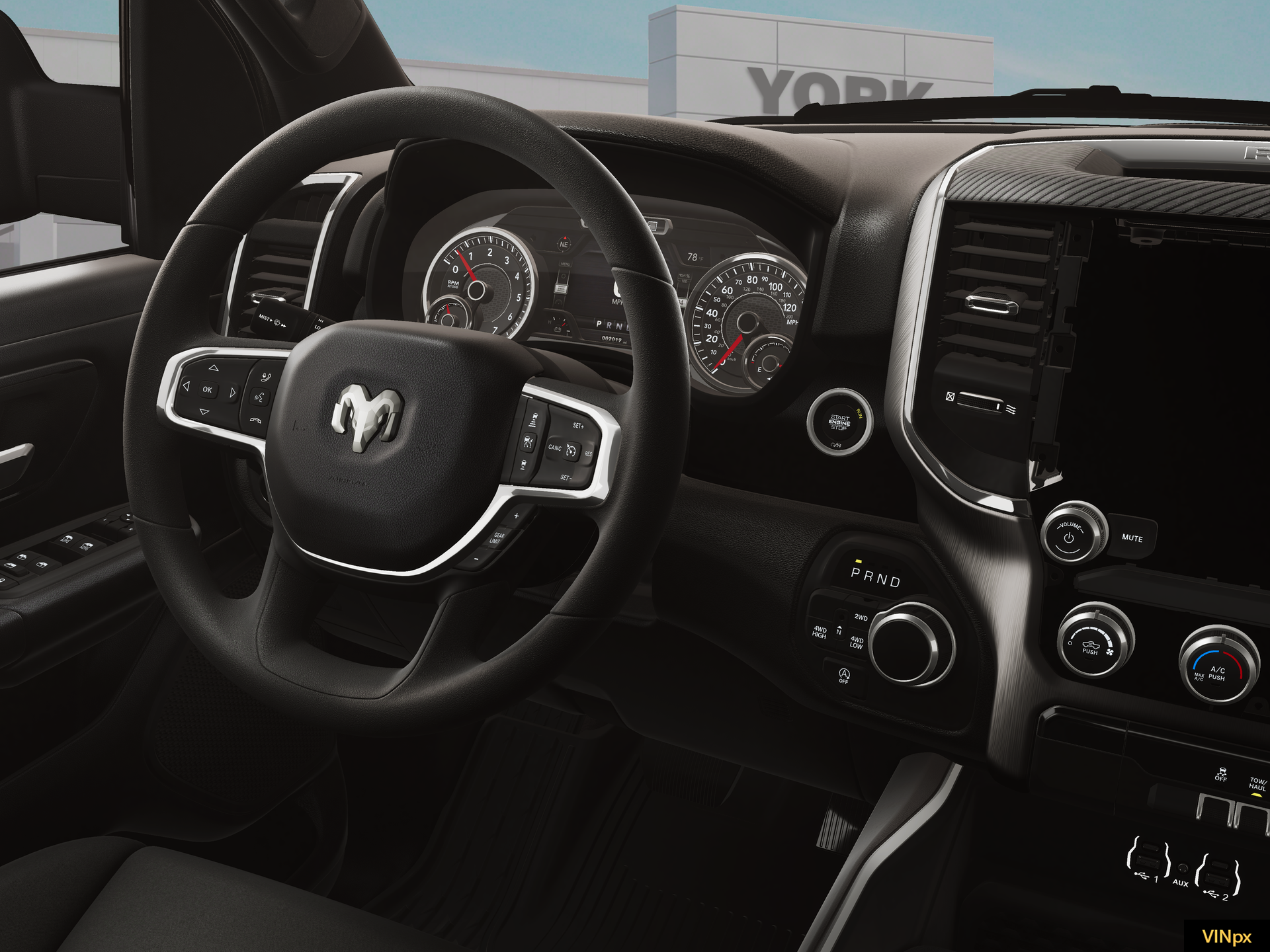 New 2026 Diamond Black Crystal Pearlcoat RAM Express image 21