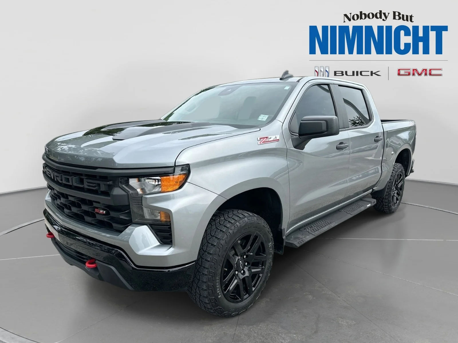 Certified Used 2024 Sterling Gray Metallic Chevrolet Custom Trail Boss image 1
