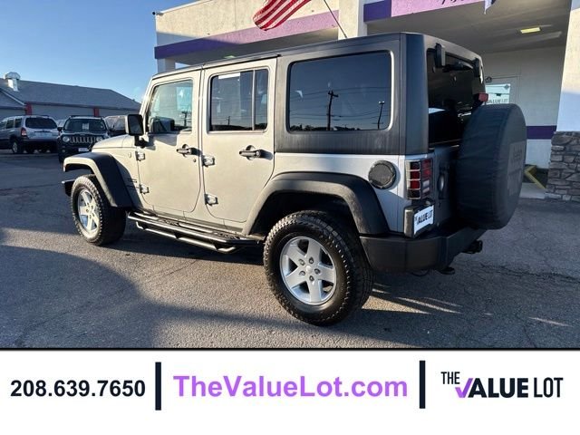 Used 2014 Gray Jeep Unlimited Sport image 6