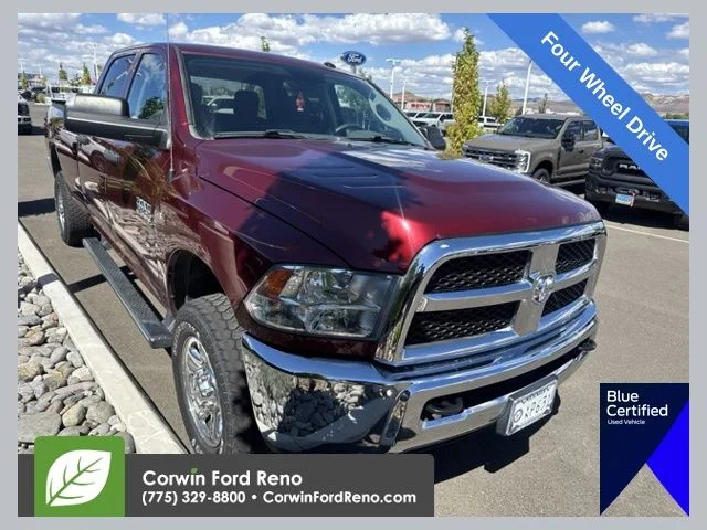 Used 2018 Delmonico Red Pearlcoat Ram Tradesman image 1