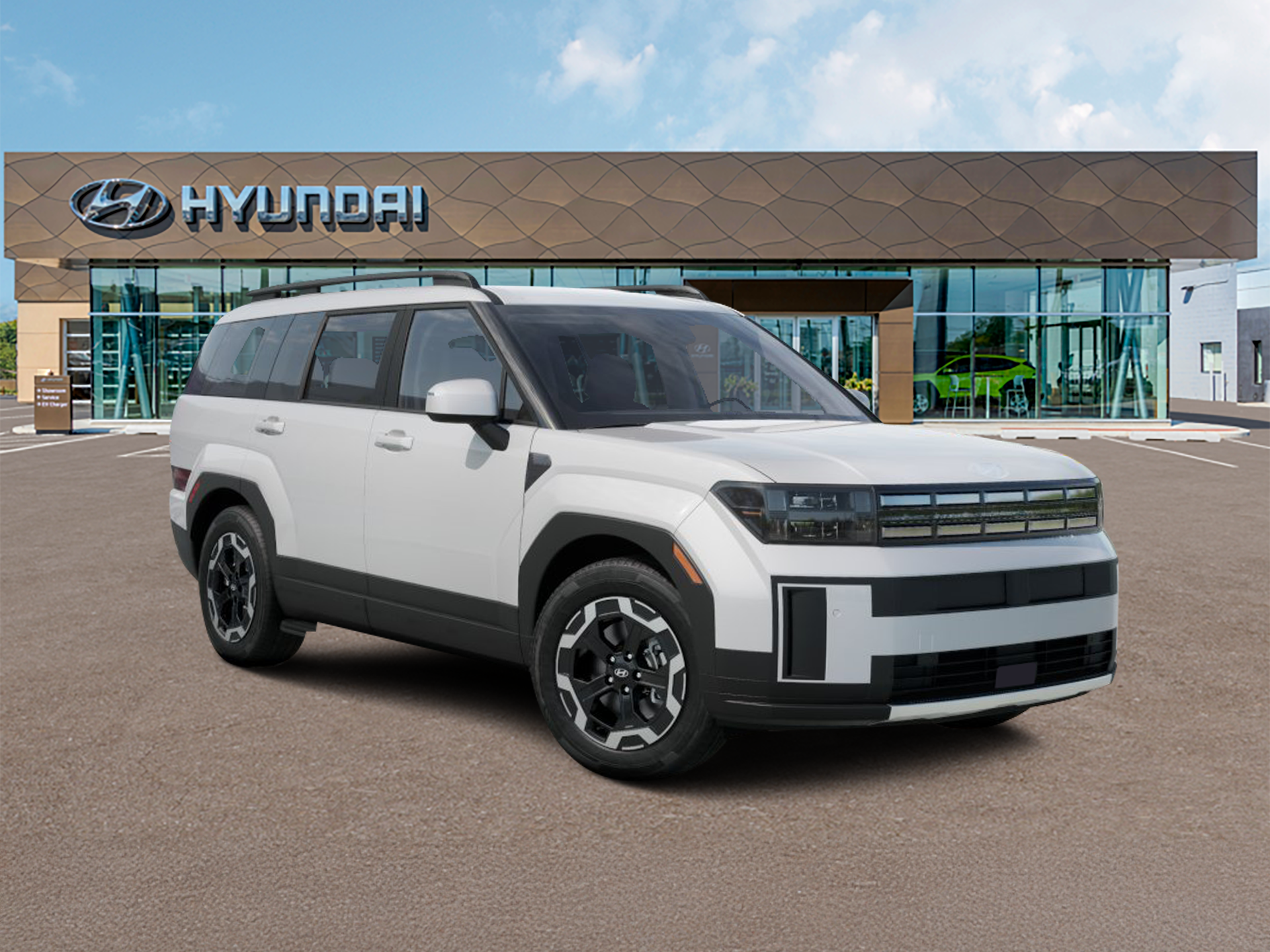 New 2026 White Hyundai SEL AWD image 6