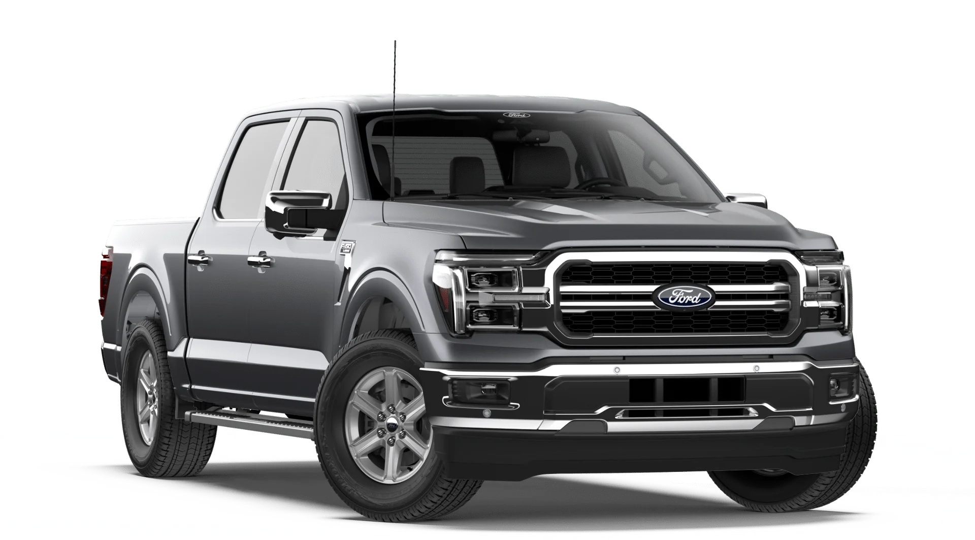 New 2026 Carbonized Gray Metallic Ford Lariat® image 4