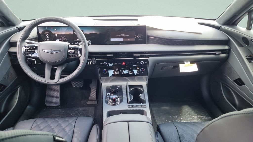 New 2027 White Genesis 3.5T PRESTIGE BLACK image 11