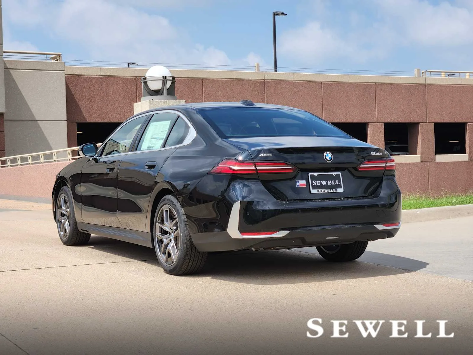 New 2026 Black Sapphire Metallic BMW 530i xDrive image 3
