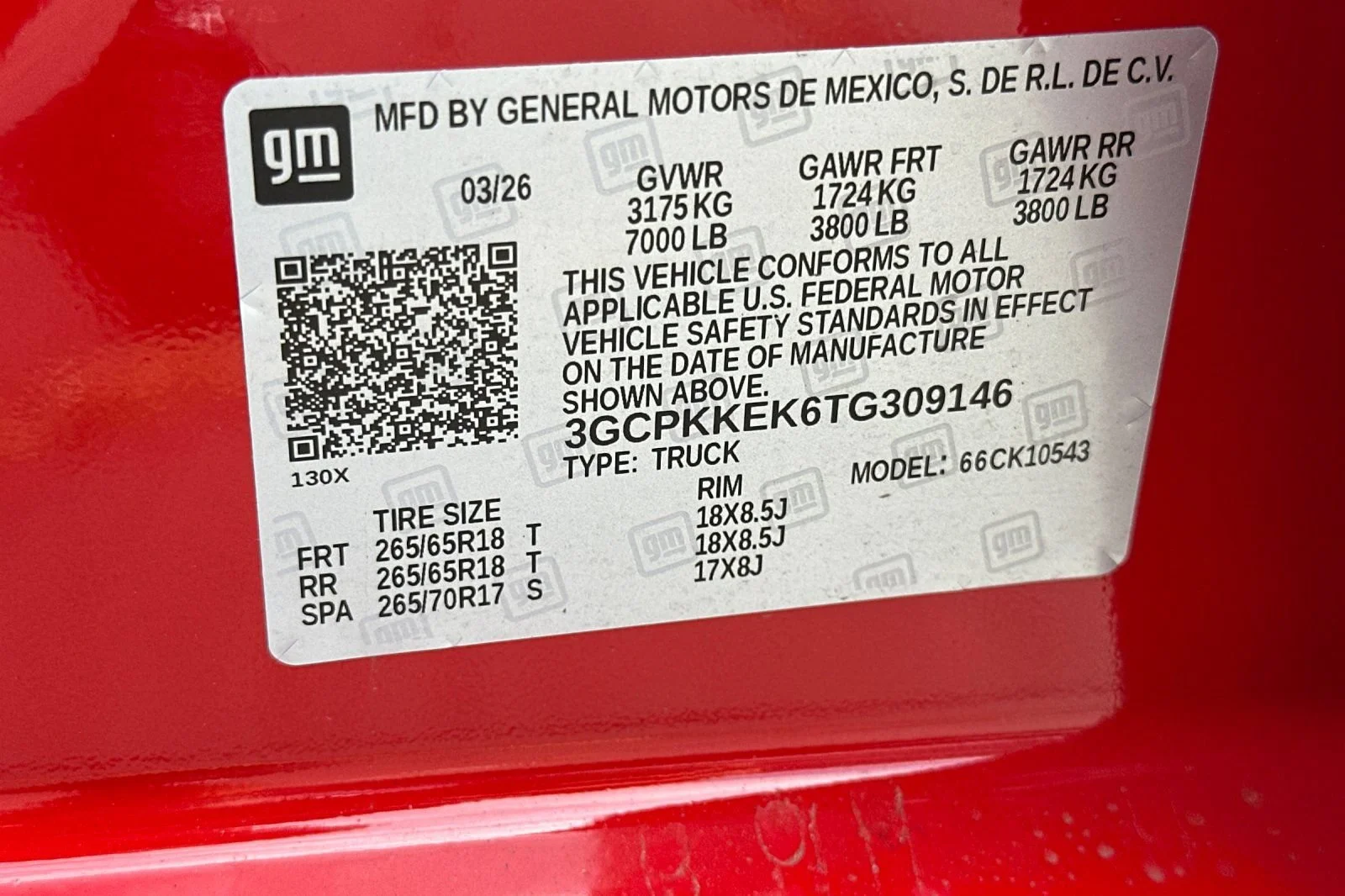 New 2026 Red Hot Chevrolet LT (2FL) image 27