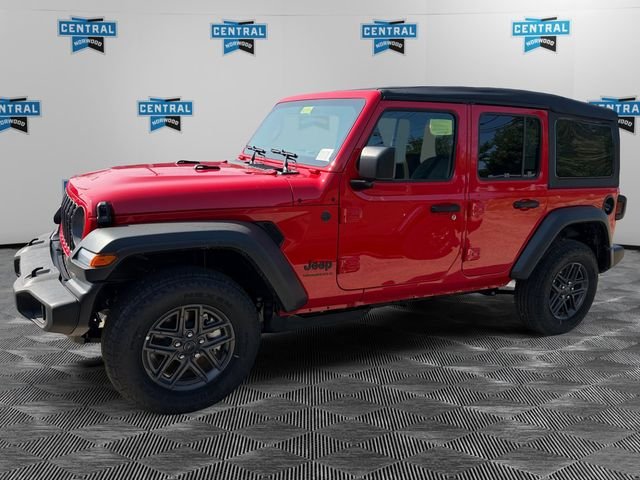New 2026 Firecracker Red Clearcoat Jeep Sport image 2