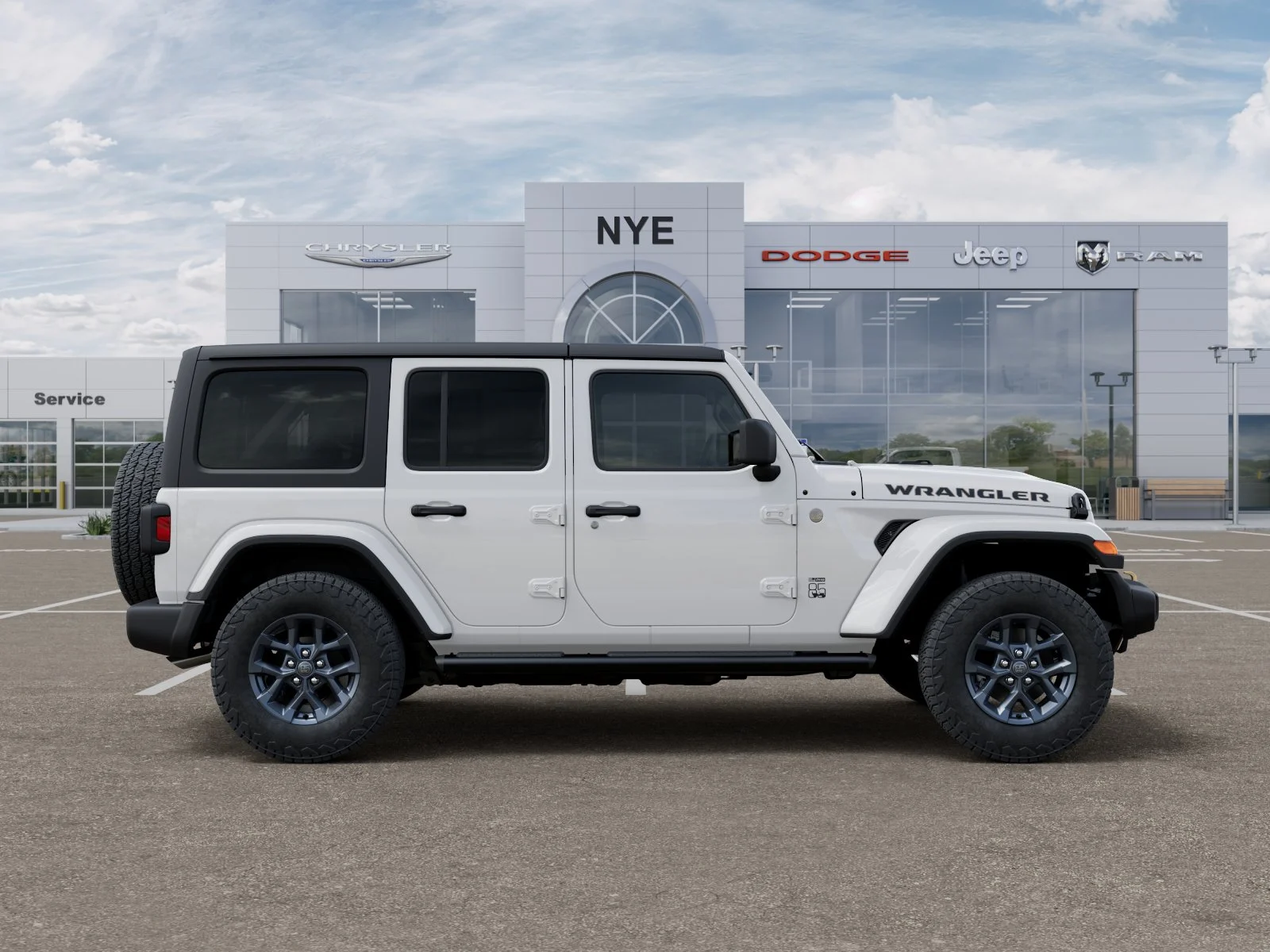 New 2026 Bright White Clearcoat Jeep 85th Anniversary Edition image 48