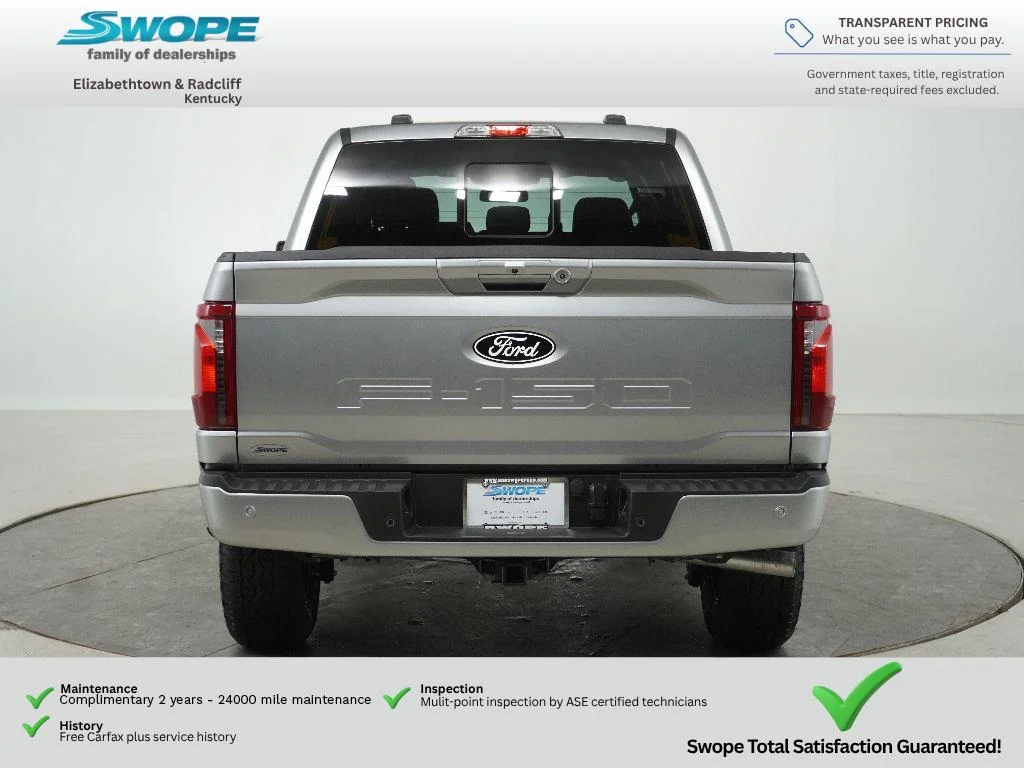 New 2026 Iconic Silver Metallic Ford XLT image 6