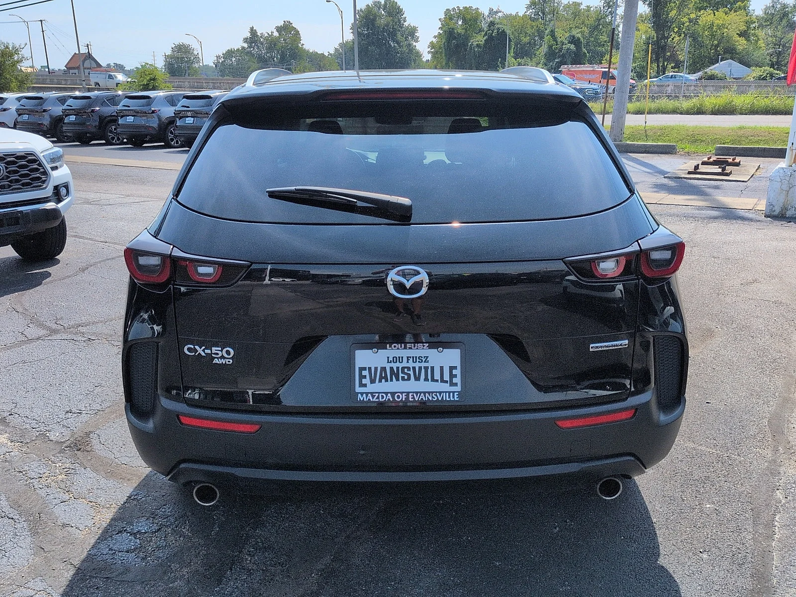 Used 2025 Jet Black Mica Mazda 2.5 S Preferred Package image 6