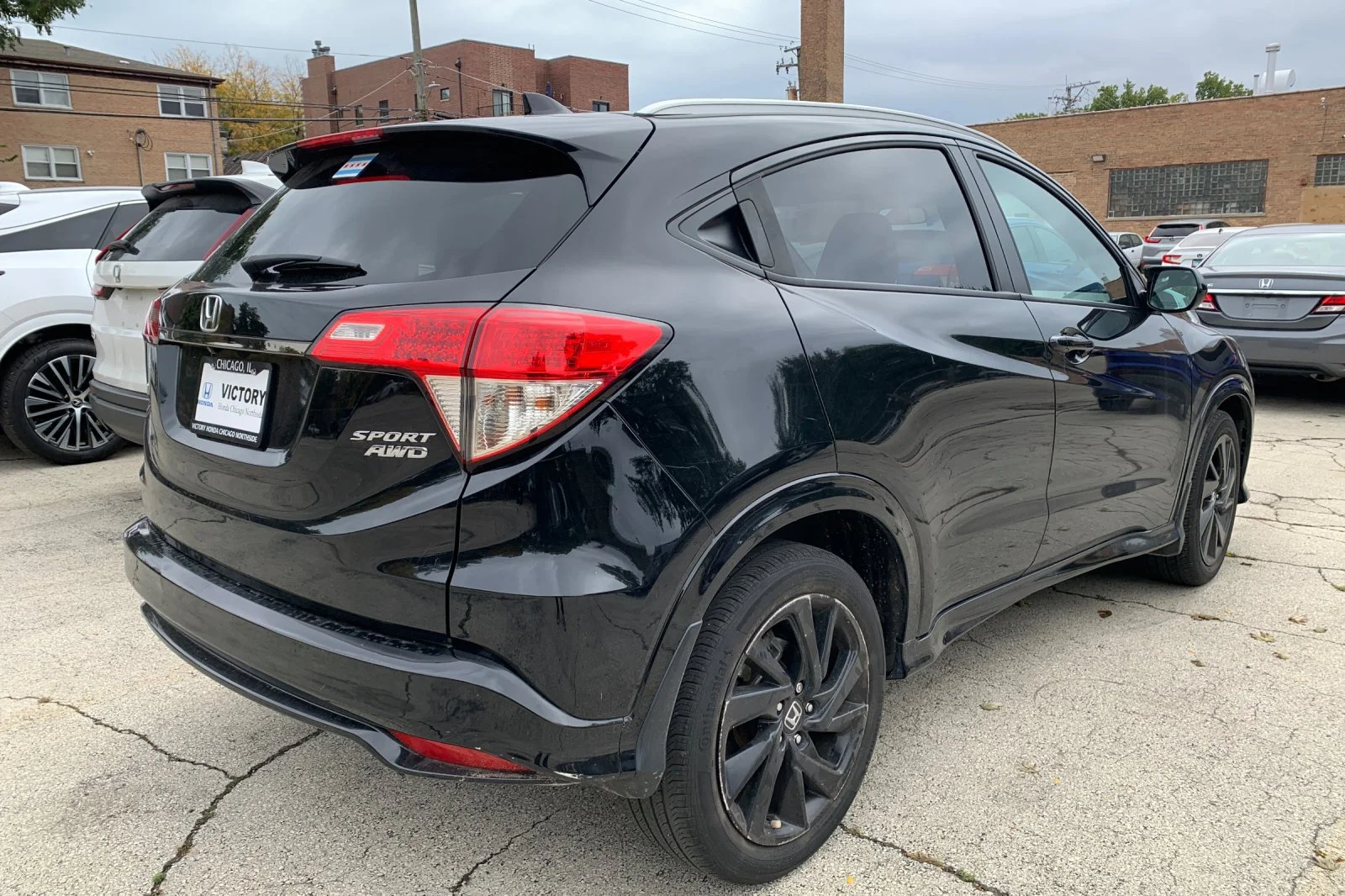 Certified Used 2022 Crystal Black Pearl Honda Sport image 3