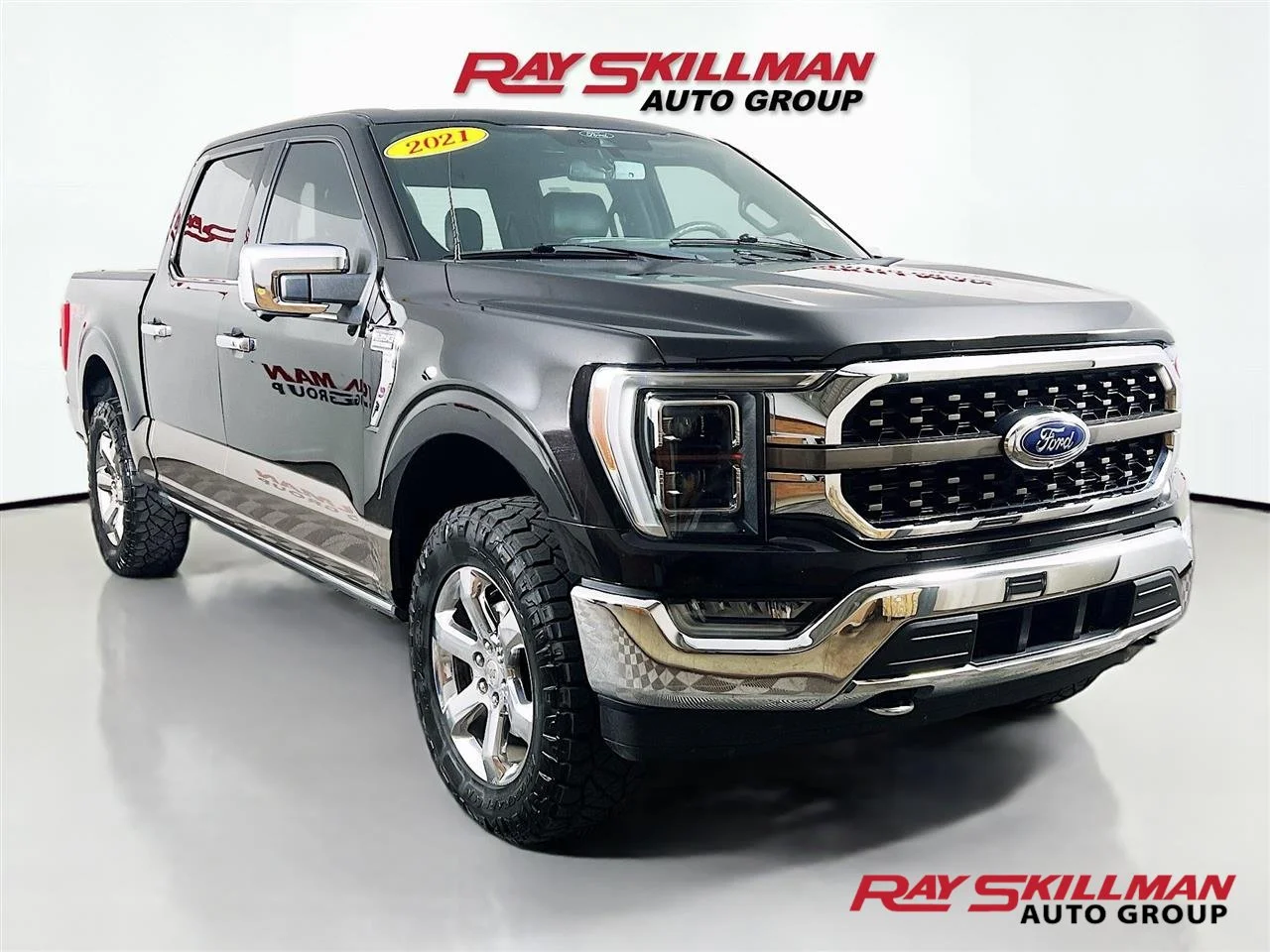 Used 2021 Kodiak Brown Metallic Ford LARIAT image 1