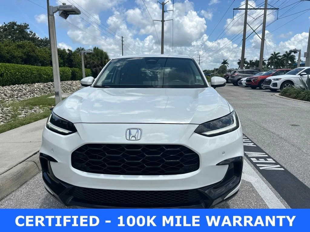 Certified Used 2023 Platinum White Pearl Honda EX-L image 2