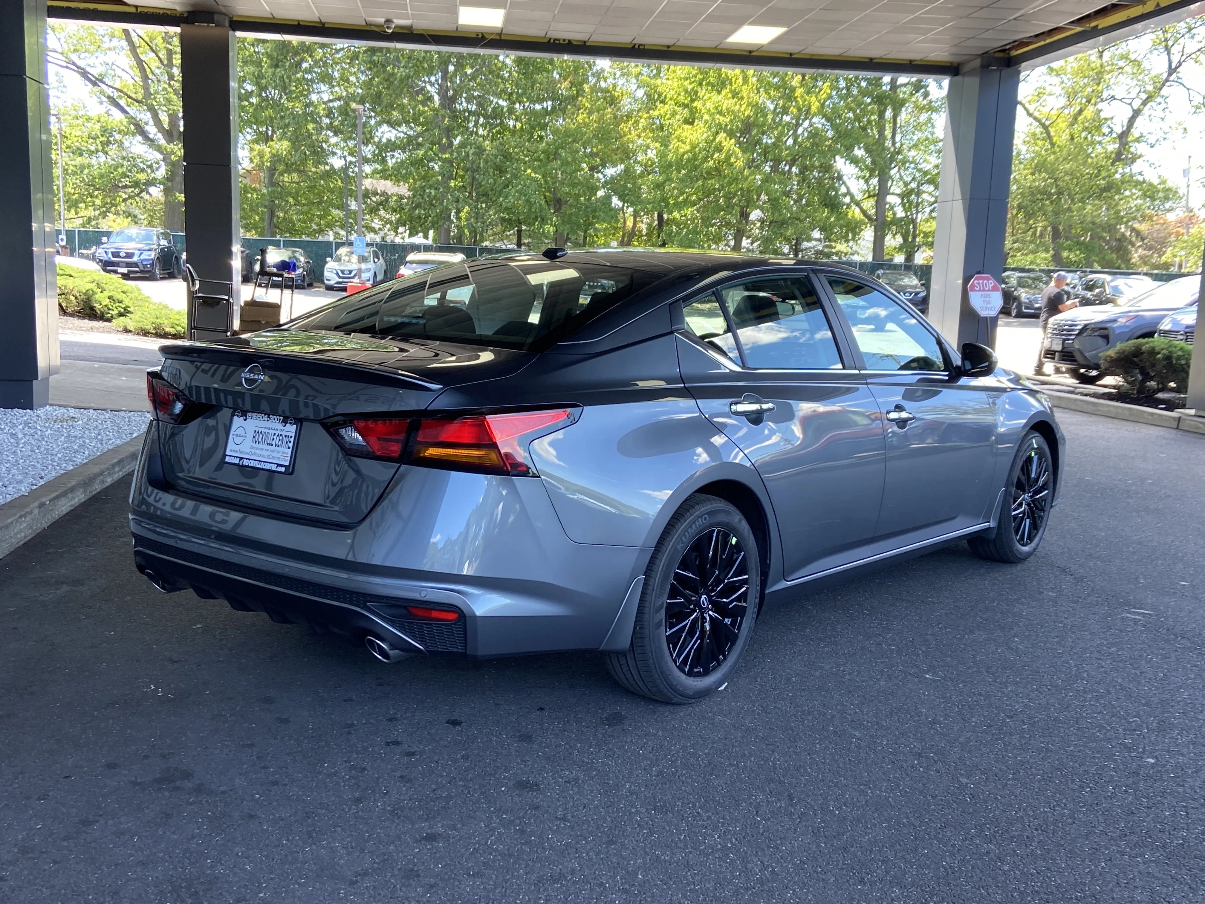 New 2025 Gun Metallic Nissan SV image 4