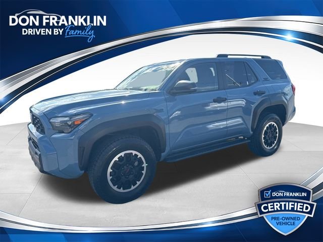 Used 2025 Blue Toyota TRD Off-Road Premium image 1