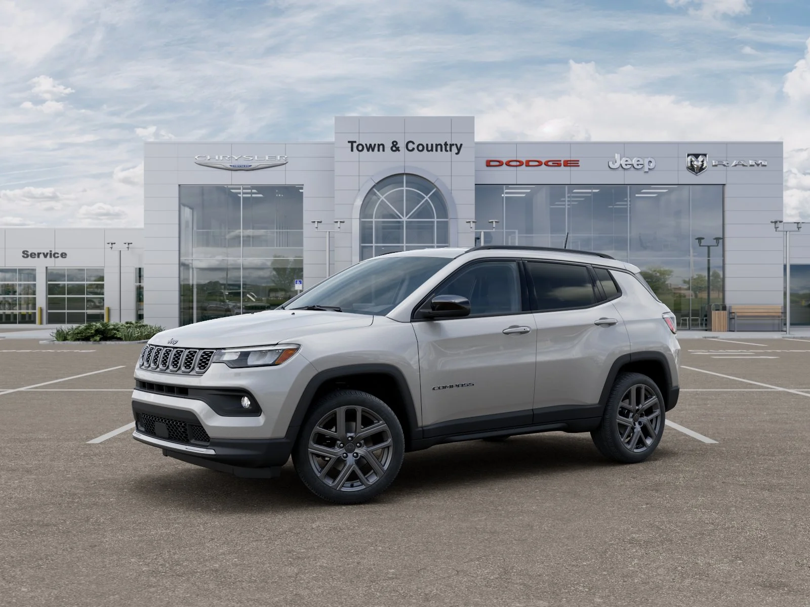 New 2026 Silver Zynith Metallic Clearcoat Jeep Latitude image 28