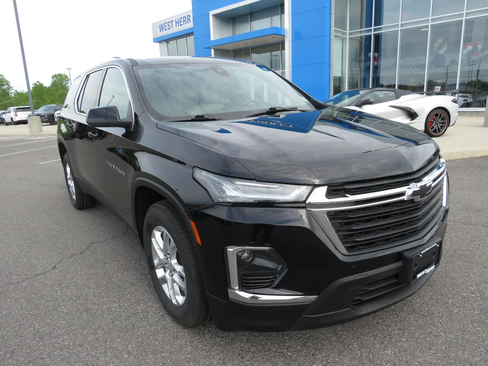 Used 2023 Mosaic Black Metallic Chevrolet LS image 2