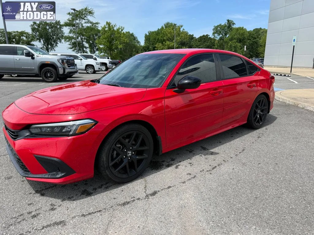 Certified Used 2022 Red Honda Sport image 2
