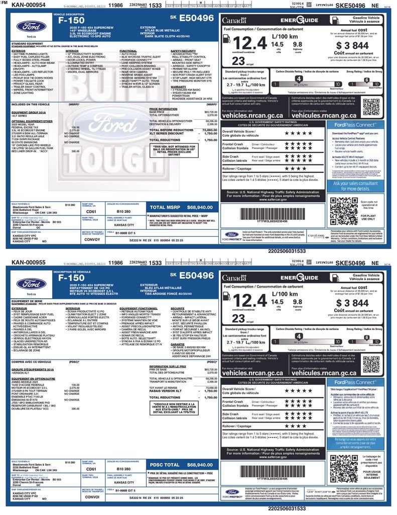2025 Ford F-150 XLT 4x4 SuperCrew 5-1/2 Box's photo