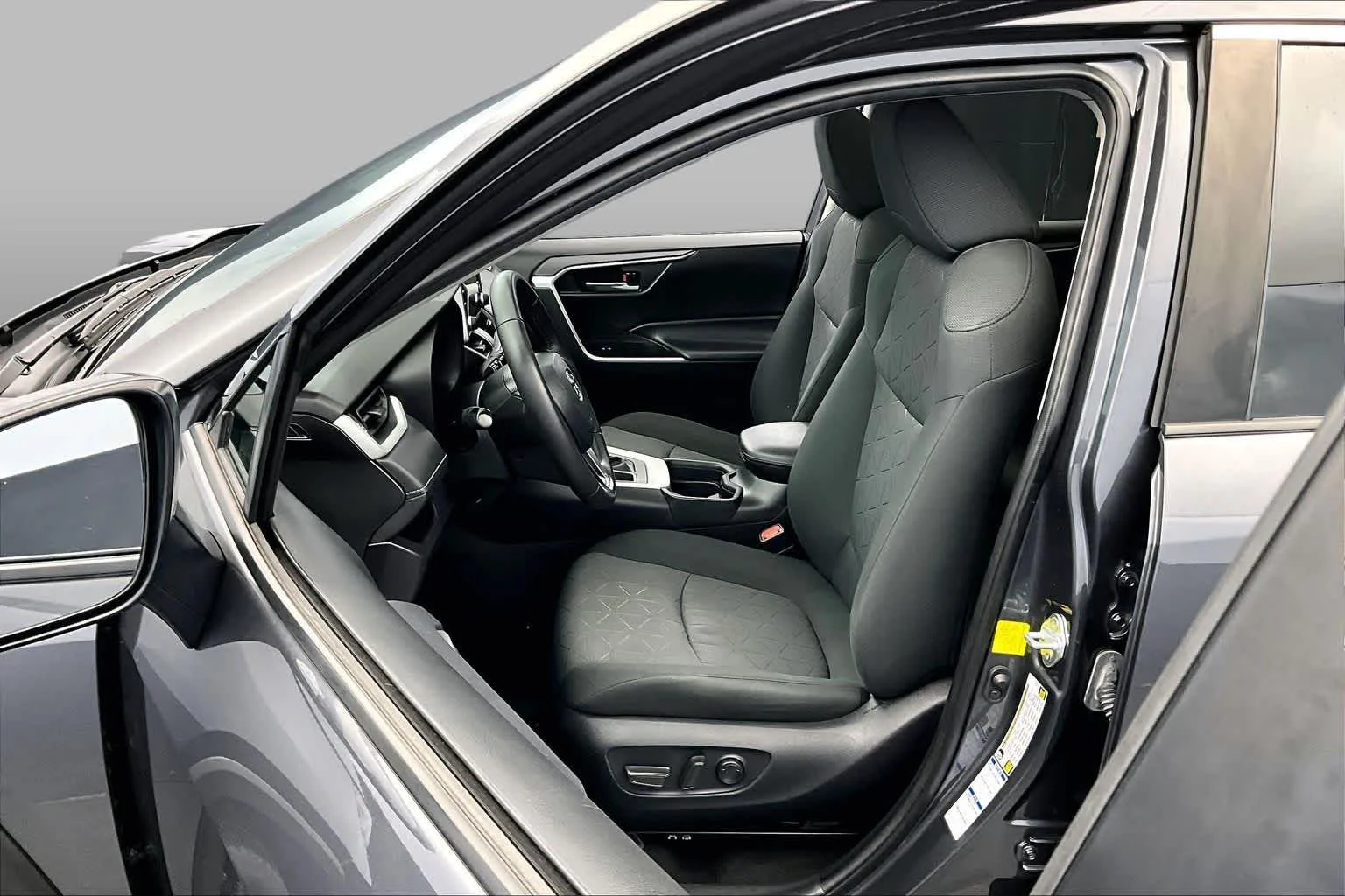 Certified Used 2021 Magnetic Gray Metallic Toyota XLE image 9