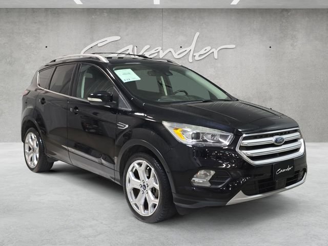 Used 2018 Ford Escape Titanium with VIN 1FMCU0J98JUC84921 for sale in Rockwall, TX