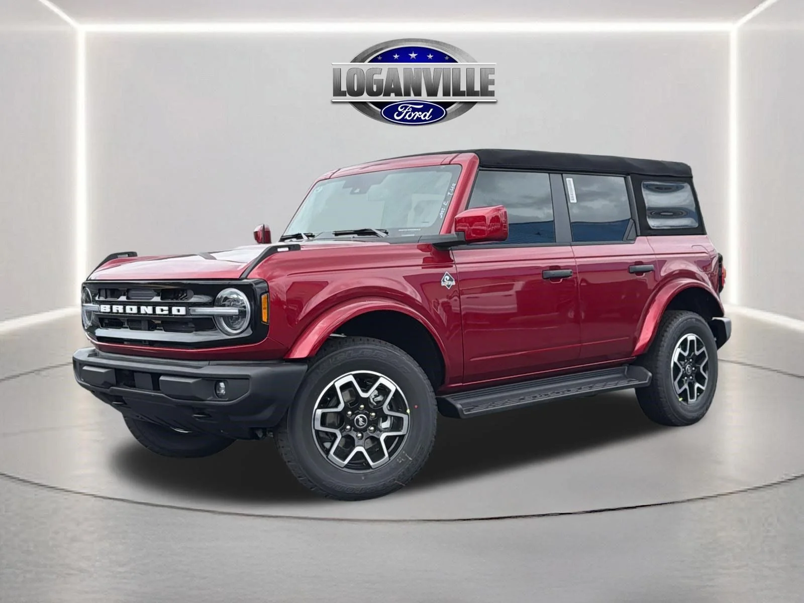 New 2026 Ruby Red Metallic Tinted Clearcoat Ford Outer Banks® image 1
