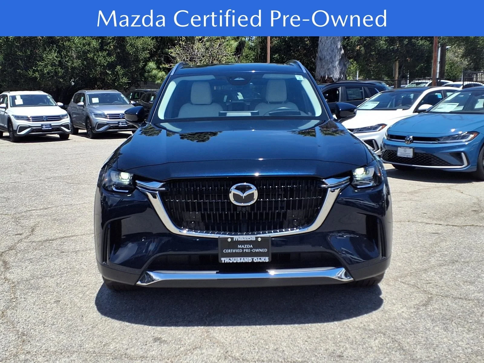 Certified Used 2024 Blue Mazda Premium Plus image 2