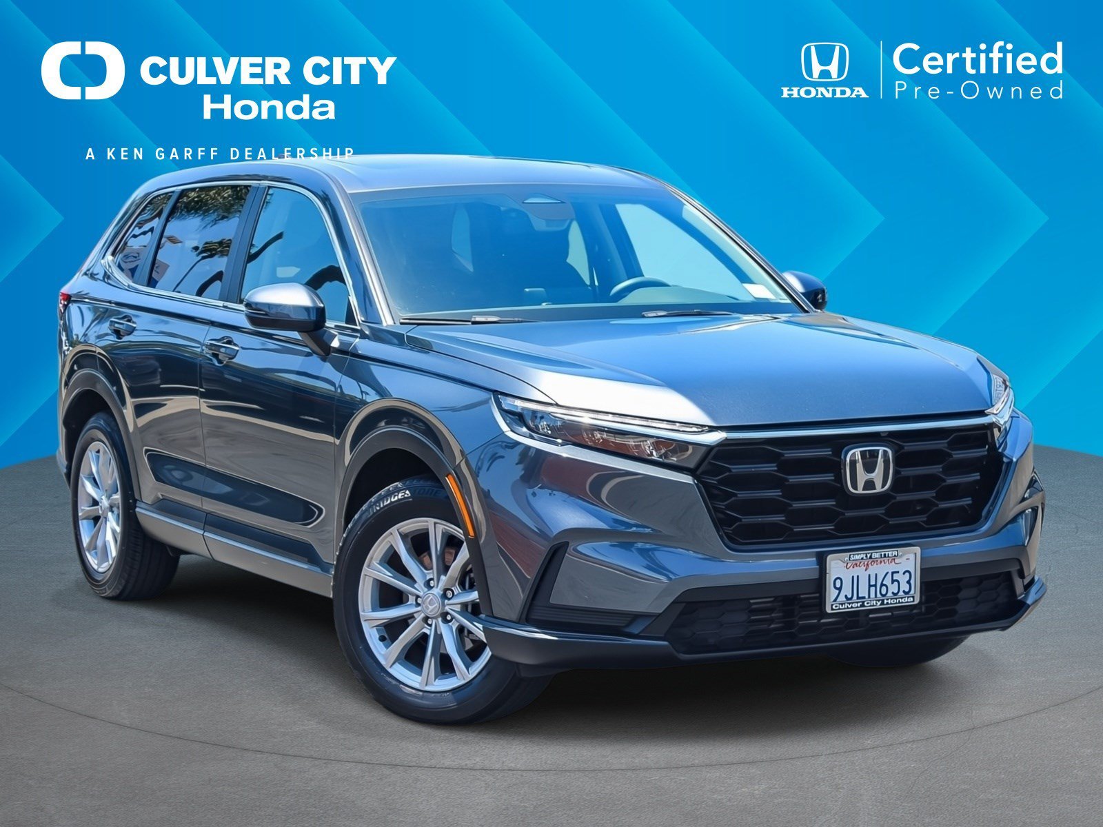 Certified Used 2024 Meteorite Gray Metallic Honda 1.5T AWD EX image 1