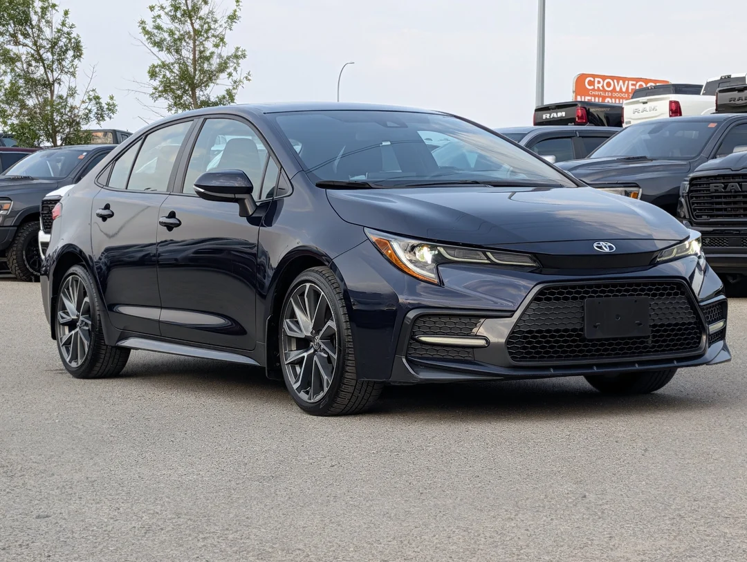 Used 2022 Blue Toyota SE - - 2.0L 4-Cyl - CVT Auto - Hatchback - Power Group & More! image 2