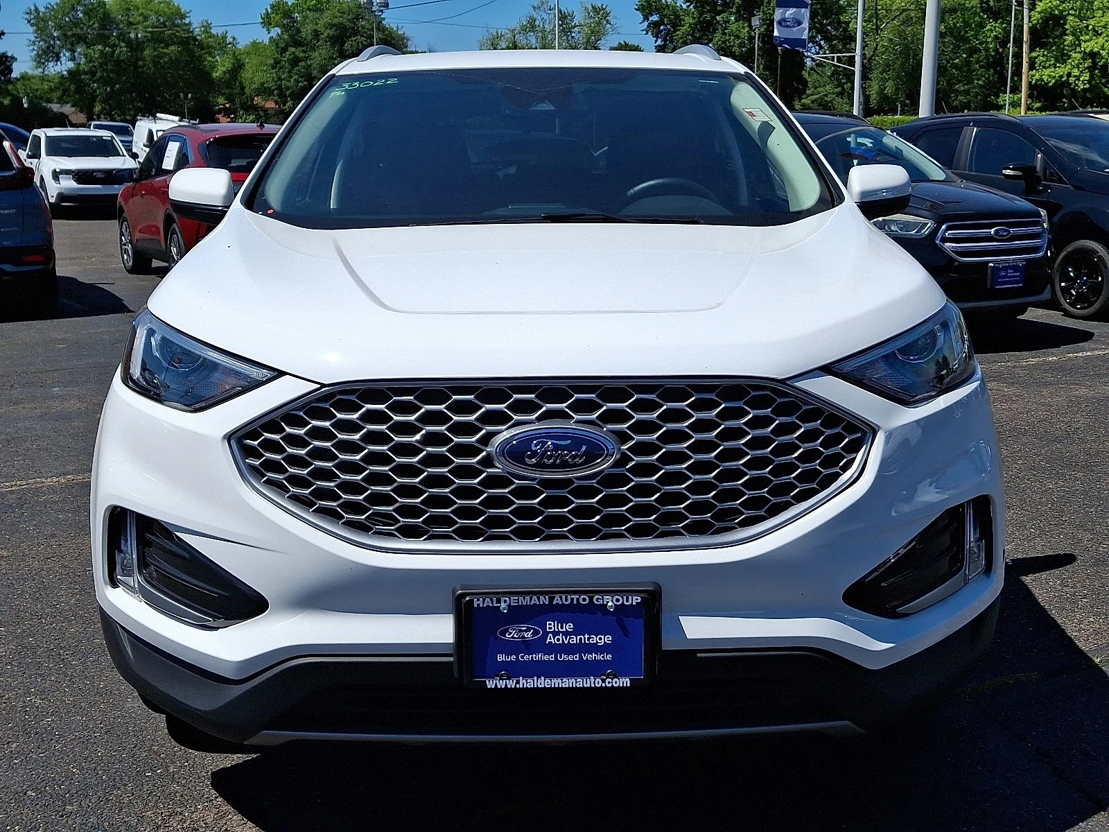 Used 2023 White Ford SEL image 2