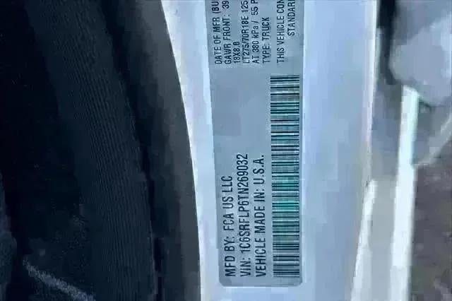 New 2026 Bright White Clear-Coat Exterior Paint RAM REBEL image 28