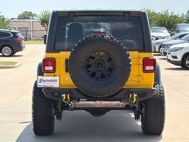 Used 2018 Yellow Jeep Unlimited Sport image 7