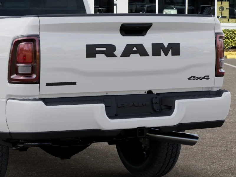 New 2026 Bright White Clear-Coat Exterior Paint RAM Big Horn image 43