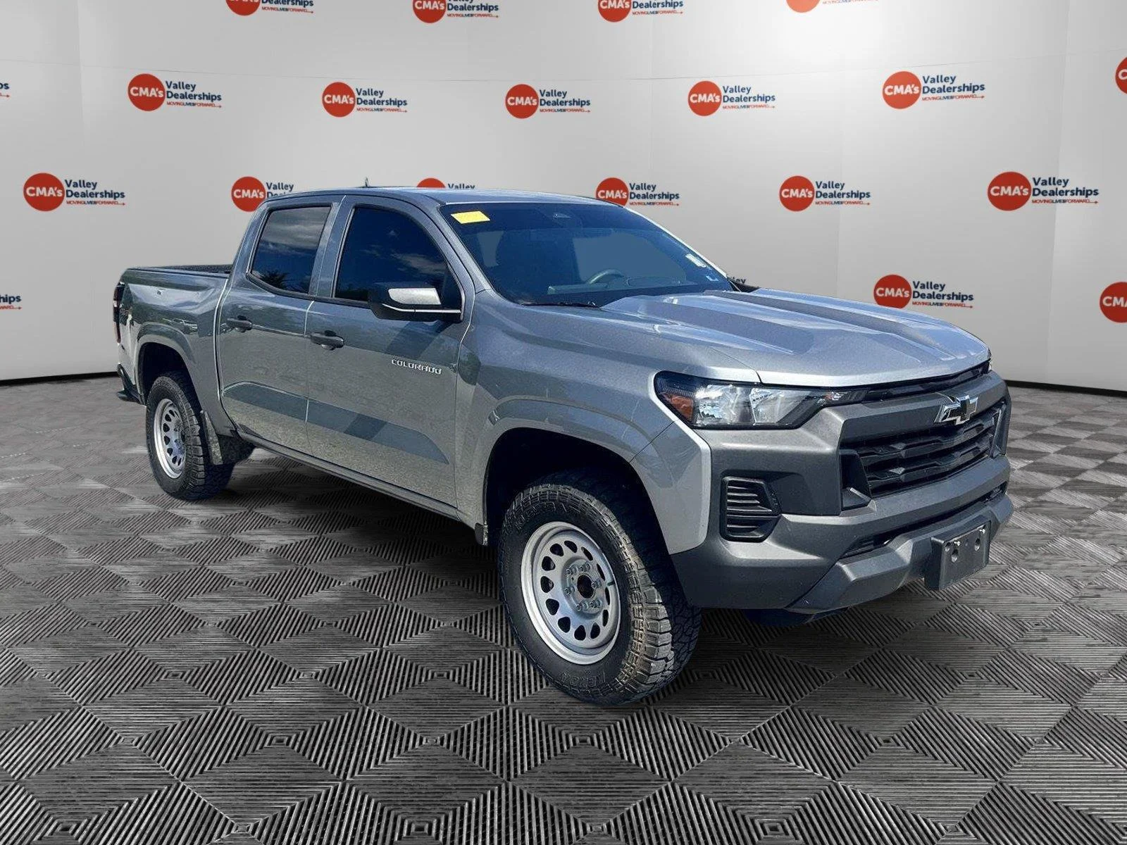 Used 2024 Sterling Gray Metallic Chevrolet 4WD Work Truck image 7