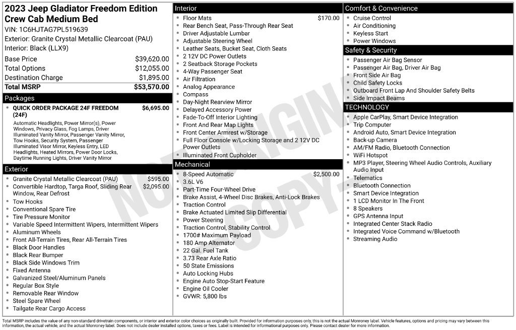 Used 2023 Gray Jeep  image 6
