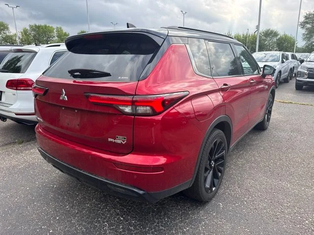 Certified 2025 Mitsubishi Outlander Plug-in Hybrid SEL Black Edition with VIN JA4T5WA90SZ004363 for sale in White Bear Lake, Minnesota