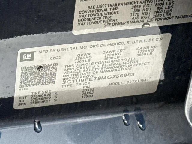 Used 2021 Blue GMC Denali image 30