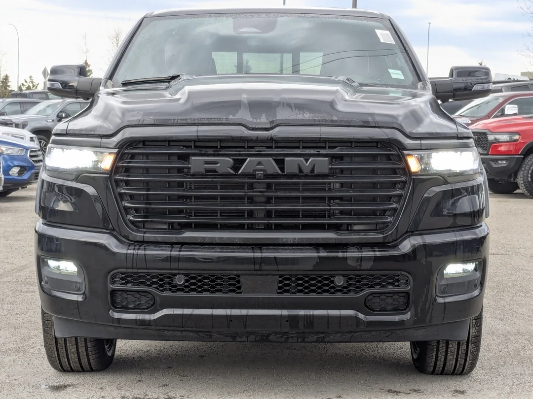 New 2026 Black RAM Laramie - - Twin Turbo - 22 Black Wheels - 14.4 Screen - Harman/Kardon - Pano Sunroof & More! image 3