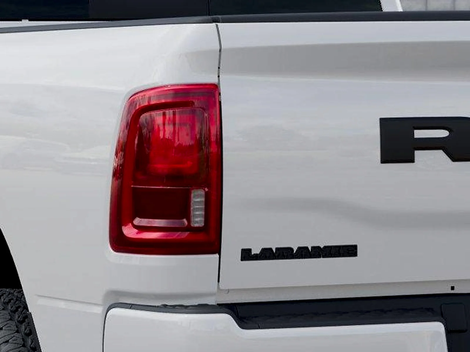 New 2027 Bright White Clear-Coat Exterior Paint RAM Laramie image 9