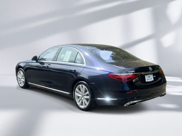 Certified Used 2022 Blue Mercedes-Benz S 500 image 6