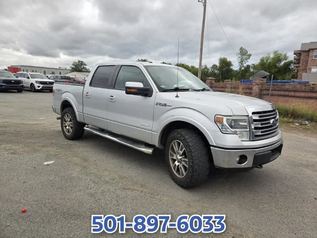 Used 2014 Silver Ford Lariat image 2